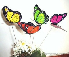 3D Butterfly Decorations Waterproof Fade Resistant for Wedding Party Decor Gifts