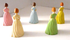 Vintage Debutante Formal Dress Gloves MCM Birthday 60s Cake Topper Hong Kong 3″