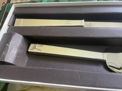 Vera Wang Wedgwood Love Knot Cake Knife & Server 2pc Stainless Steel Set W/Box