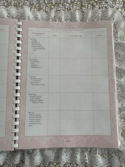 2000 Working Woman’s Wedding Planner Spiral Binder