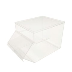 8X13X8″ Stackable Acrylic Candy Bin Coffee Spice Grain Dispenser Pantry Display
