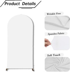Versatile 6.6FT Arch Cover – Ideal for Weddings, Birthdays, and Celebrations