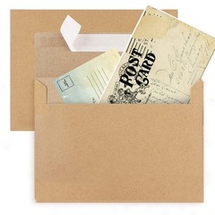 100 Packs A9 Kraft Envelopes, 5-3/4 x 8-3/4 for Invitations, Photos, Postcard…