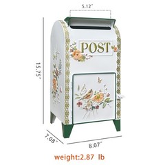 Vintage Wedding Mailbox Post Box Card Box for Wedding Decoration Centerpiece