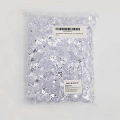 Clear Acrylic Diamond Vase Fillers 0.75 Pound – 180 pcs 3/4 Inch Wedding Part…