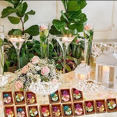 Set of 45 Soap Favors DIY Bridal Shower Favors Bulk Green, Yellow, Red Flower