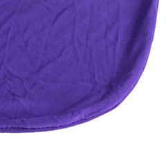 PURPLE Ruffle Pleated Skirt Fitted Spandex Banquet CHAIR COVER Party Decorations