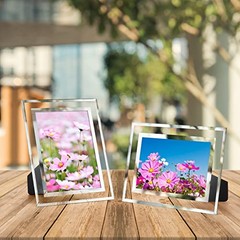 Bulk 5×7 Picture Frames, 4 Packs Silver Photo Frames 5 by 7, 5×7-4 Frames