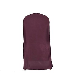 50 Burgundy Polyester BANQUET CHAIR COVERS Wedding Ceremony Party Decorations