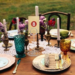 10Pcs Place Card Holders Table Number Holders Table Picture Stands picture clips