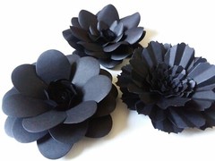 Paper Flowers 3-D Handcrafted Wedding Party DIY Decor Craft Frames Nursery Wall