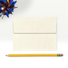 LUXPaper A2 Invitation Envelopes | Peel & Press | 4 One Size, Natural Linen