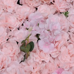 6PCS Artificial Silk Flower Wall Panels Floral Backdrop Party Wedding Decoration