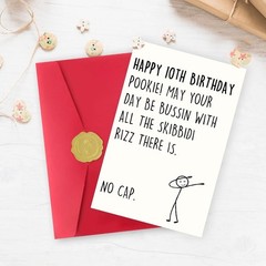 10th Birthday Card,10 Year Old Birthday Gifts & Decorations for Boys Girls So…