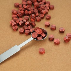 325 Piece Sealing Wax Set, Octagon Wax Seal With 4 Tea Candles, Wax Mel…