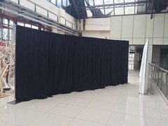 ADJUSTABLE QUICK BACKDROP KIT 12 FT TALL x 24 FT- 60 FT WIDE PIPE WITHOUT DRAPE