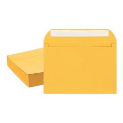 50 Pcs Self Sealing Envelopes 7.8×5.5 Inch for Invitations A7 Gold