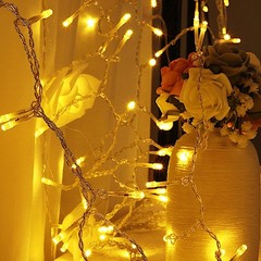 WARM WHITE 10 ft LED Fairy Lights Garland BACKDROPS Wedding Party Decorations