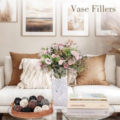 150 Pcs Clear Acrylic Ice Rocks Realistic Ice Cubes Vase Fillers DIY Decor New