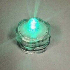 4 PC LED Tea Light set Flower-Shape Different Color Waterproof Wedding Party US
