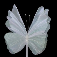 6 Head Butterfly Decoration with Standing Base Artificial Decoration Butterflies