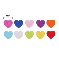 1 Inch Multicolor Hearts Paper Confetti for Wedding St. Valentine’s 1.2 inch