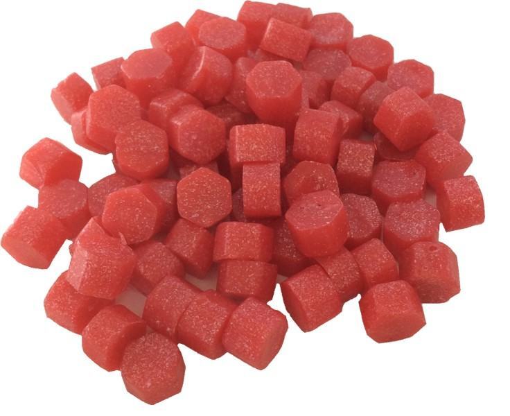Shimmering Red Sealing Wax Beads (3 oz – approx 250) for Envelopes & Invitations