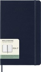 Classic 18 Month 2026-2027 Weekly Planner, Hard Cover, Large (5″ x 8.25″),