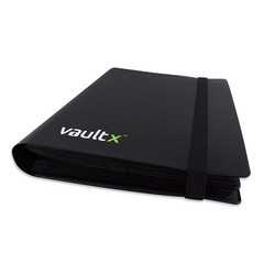 Vault X 4 Pocket Standard Strap Binder, Holds 160 Trading Cards in 20 Side-Lo…