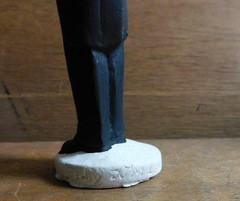 Vintage 1950 Bride Groom Cake Topper Wm Lewin Lace Skirt