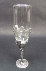 Fairy Champagne Flute Wedding Toasting Glass Wine Goblet B