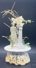 Vintage 1930’s Wedding Cake Topper Artistic Ornament #191