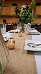 Burlap Table Runner 100% Jute Vintage 14X108 Inches Table Runner for Wedding Par