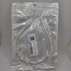Trisen Silver Rhinestone Bridal Headband Wedding Prom Party Hair Accessory