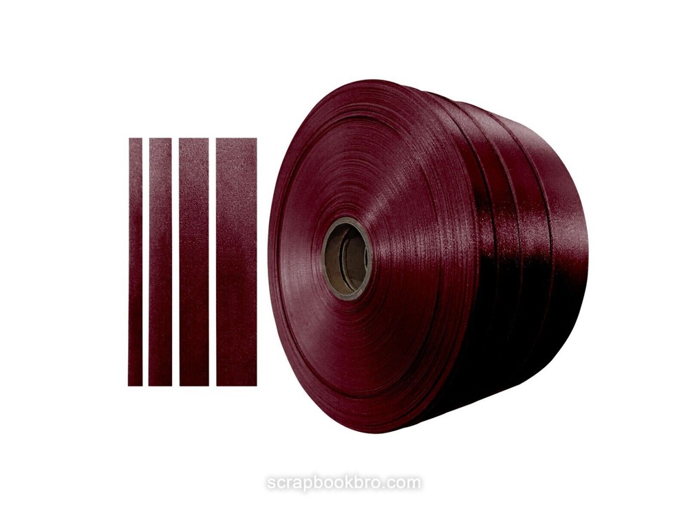 Burgundy 10mm 16mm 25mm 40mm Satin Ribbon For Scrapbooking Wrap Decorations