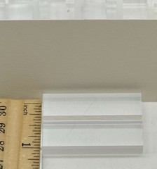 20 Pieces Acrylic Place Card Holders 2 Inch Clear Stands, Modern table setting