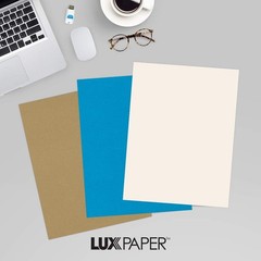 LUXPaper 8.5″ x 11″ Cardstock | Letter Size | 8.5 x 11inches, Ivory – 65lb.