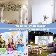Heavy Duty Backdrop Stand, 8x10ft Pipe and Drape Backdrop Stand Kit 8X10FT