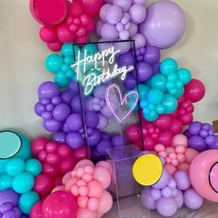 Pink Blue Purple Balloons, Pink and Purple Balloon, Teal Blue Pink Purple Blue
