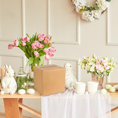 Kraft Card Box Raffle Box Voting Card Receiving Money Holder for Wedding Recepti