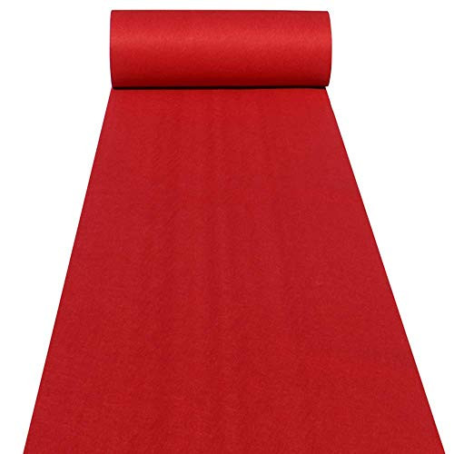 Aisle Runners Wedding Accessories 2mm Red Aisle Runner Carpet Rugs for Step