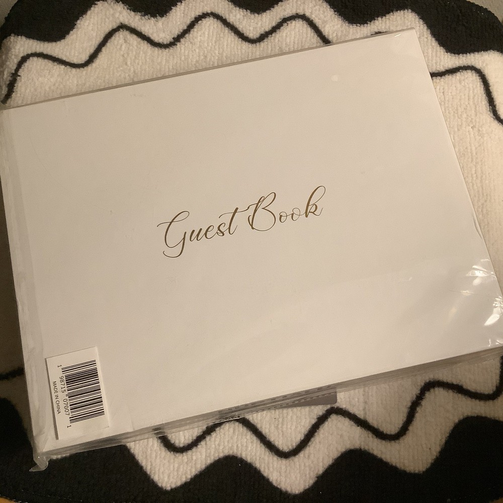 Nuptialux Guest Book For Receptions / ? Other Occasion New In Sealed Package