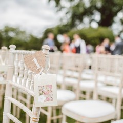 Assorted Color Rustic Jute Wedding Table Number Hearts with String and Stick