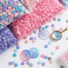 500g Glitter Wax Seal Beads for Home DIY Envelopes Wedding Invitations Cards