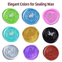 15 colors wax seal beads set with 390pcs wax seal beads, seal beads for…