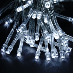 20 ft x 10 ft White LED Lights BACKDROP Wedding Party Ceremony Decorations SALE