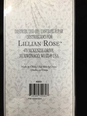 LILLIAN ROSE – WEDDING BOUQUET HOLDER * SILVER color * JEWELED & PEARL * NEW