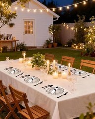 3Pcs Clear Disposable Plastic Party Plate Cup Napkin Sets | 50 Black