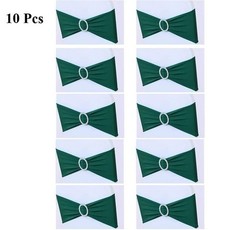 10PCS Spandex Chair Bands Sashes for Wedding Party Banquet Christmas Thanksgi…