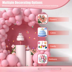 Flower Cylindrical Display Stands Display Rack Valentine’s Day Christmas Gift